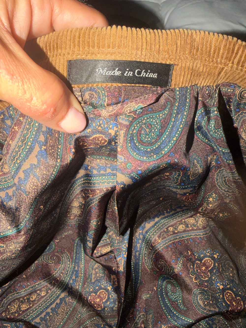 Boys Lauren Ralph Lauren Corduroy Blazer in Caramel Brown - Picture 6 of 11